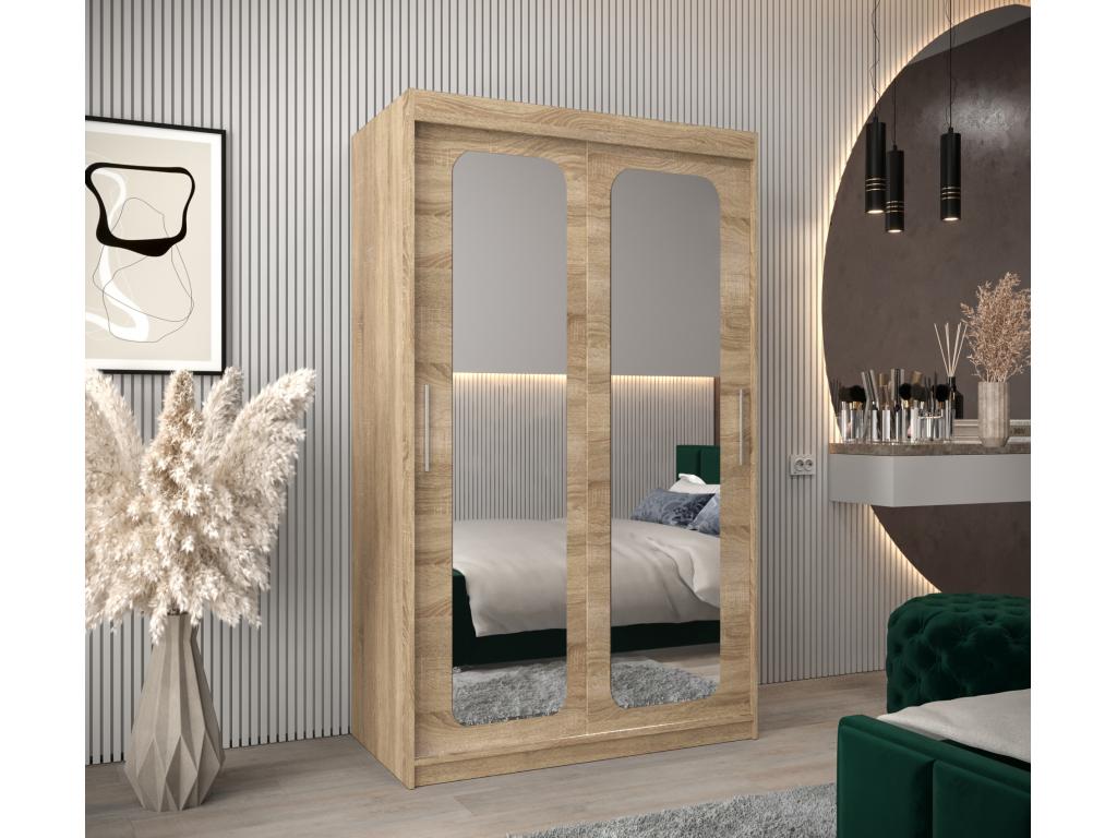 Beige Wardrobe, 120 x 62 x 200 cm
