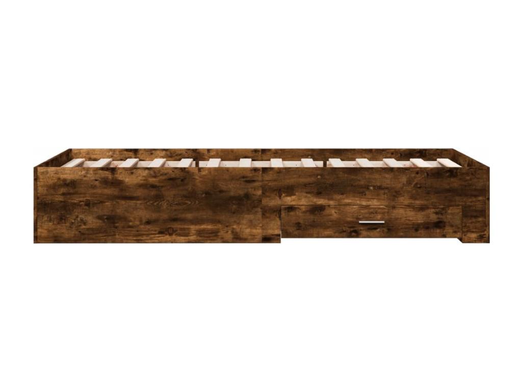 Brown Oak Wood Mattress, 100 x 200 cm