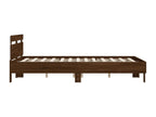 Brown Oak Wood Mattress, 140 x 200 cm