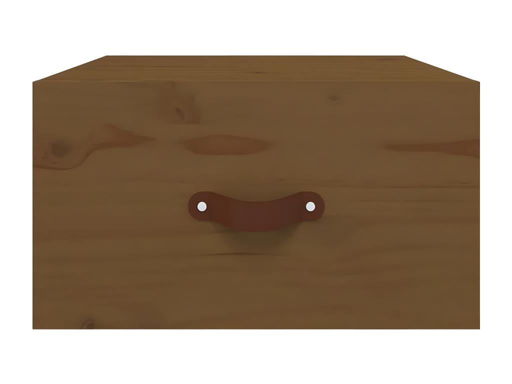 Brown Table, 40 x 29.5 x 22 cm