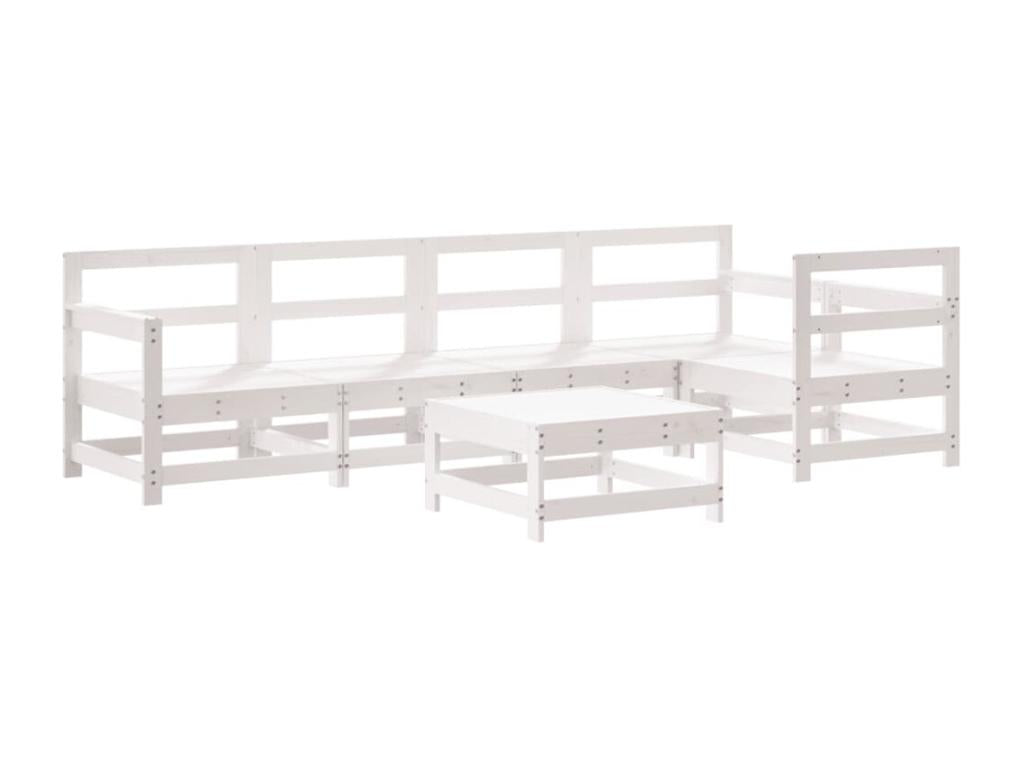 White Pine Wood Outdoor Furniture Set - dlz1766582462150