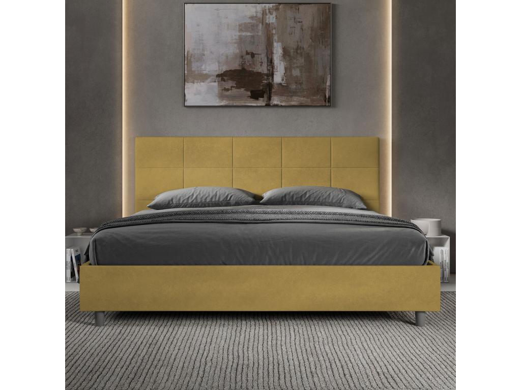 Yellow Bed, 200 x 210 cm