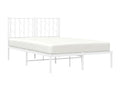 White Metal Bed Frame, 120 x 200 cm