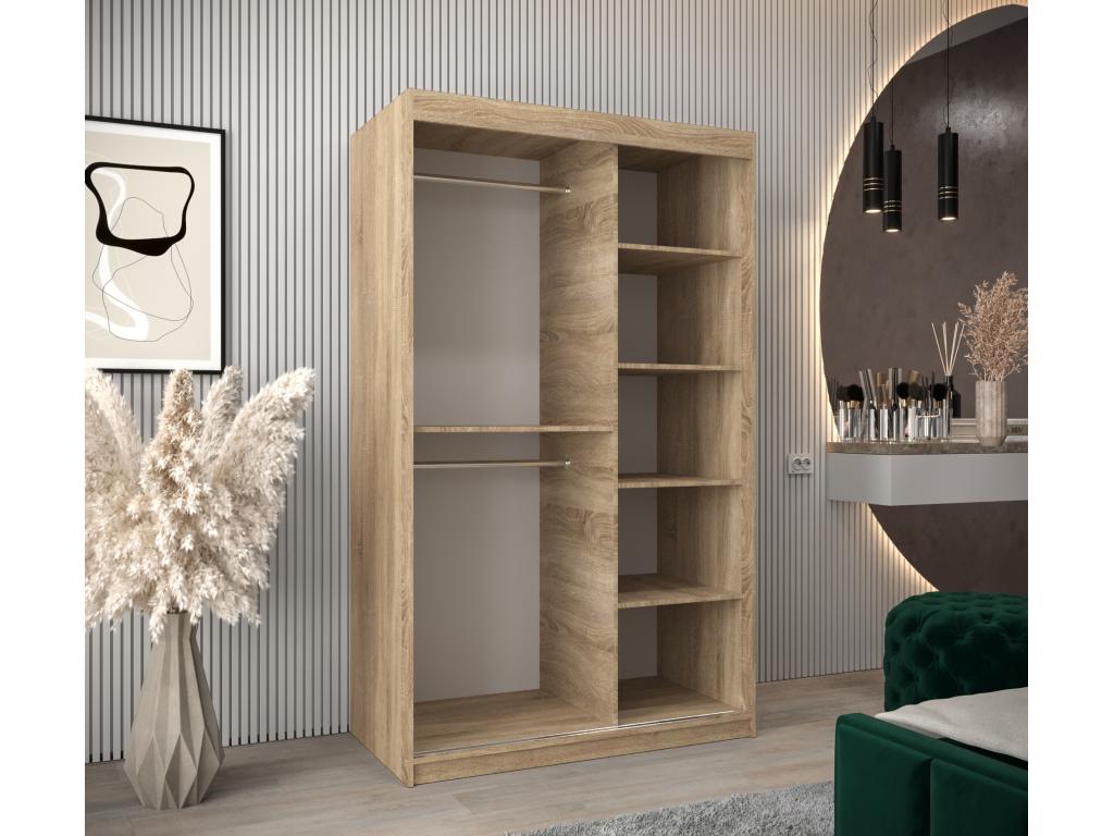 Beige Wardrobe, 120 x 62 x 200 cm