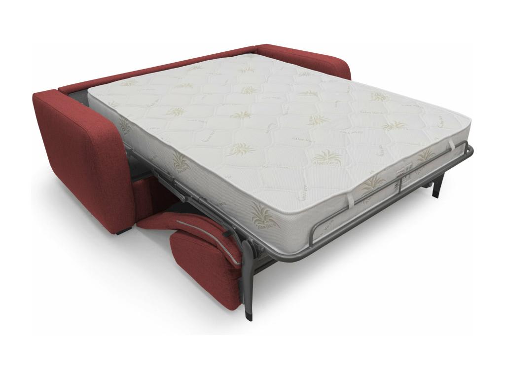 Red Fabric Mattress, 160 x 197 cm