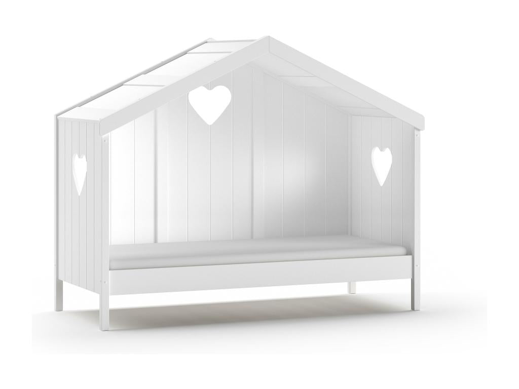 White Bed, 99 x 213 x 172 cm