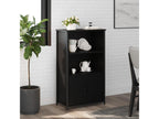 Black Engineered Wood Sideboard, 62 x 32 x 103.5 cm