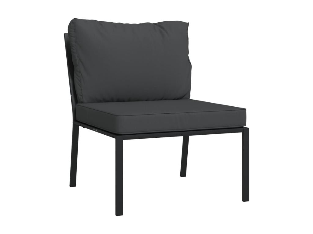 Black Outdoor Furniture Set