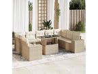 Beige Woven Resin Wicker Outdoor Furniture Set - dlz1766582502788