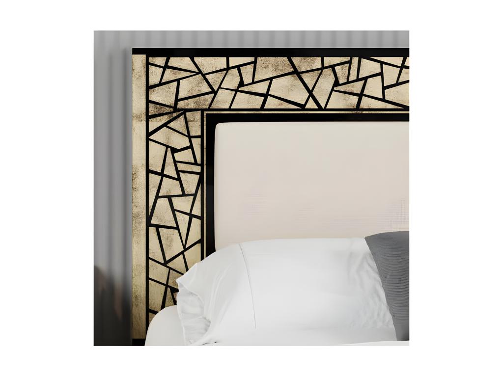 Black Bed Frame, 160 x 200 cm