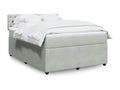 Gray Velvet Mattress, 140 x 200 cm