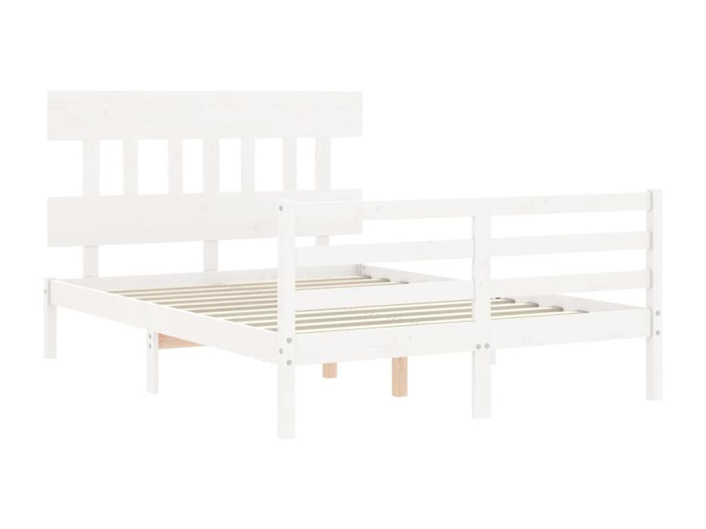 White Solid Wood Mattress