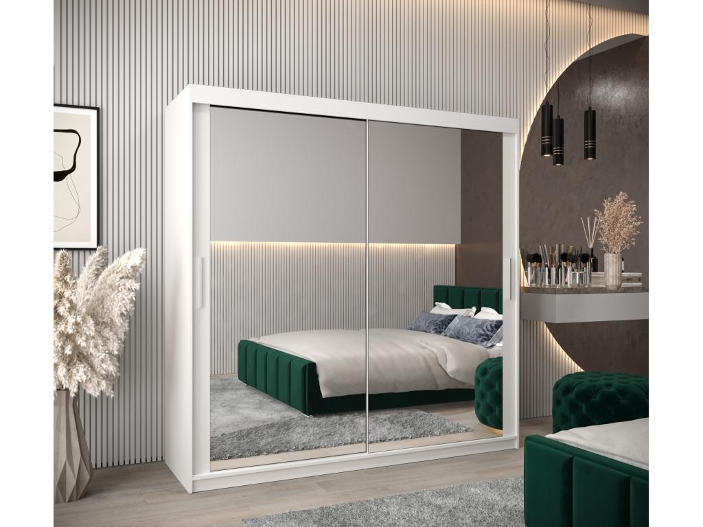 White Wardrobe, 200 x 62 x 200 cm - dlz1766582636862