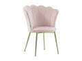 Beige Velvet Chair