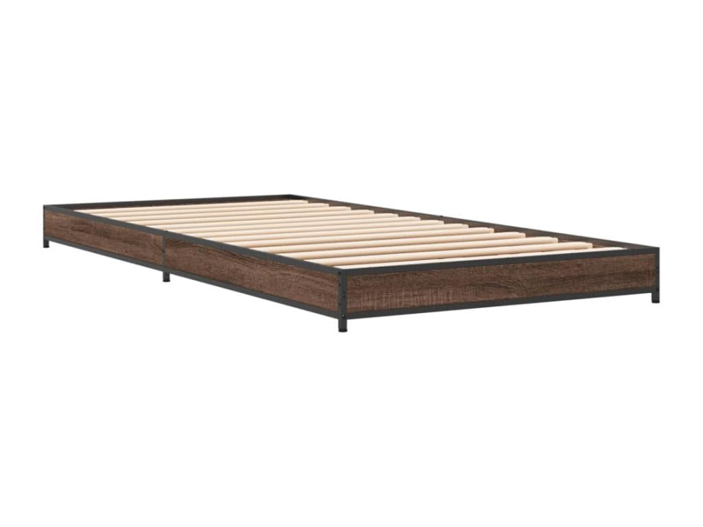 Brown Oak Wood Mattress, 100 x 200 cm - dlz1766581861469