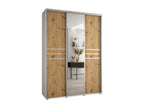 White Wardrobe, 180 x 45 x 235.2 cm