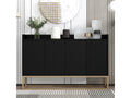 Black Sideboard, 120 x 30 x 80 cm