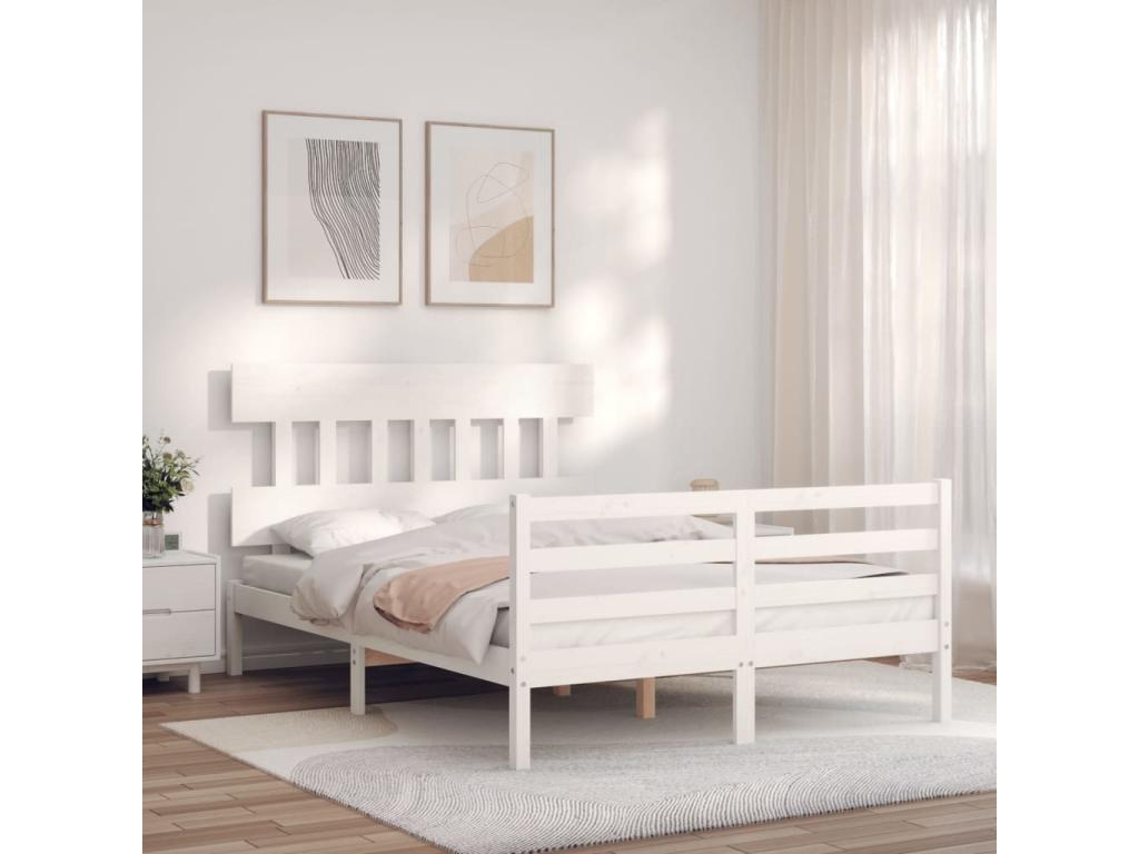 White Solid Wood Mattress