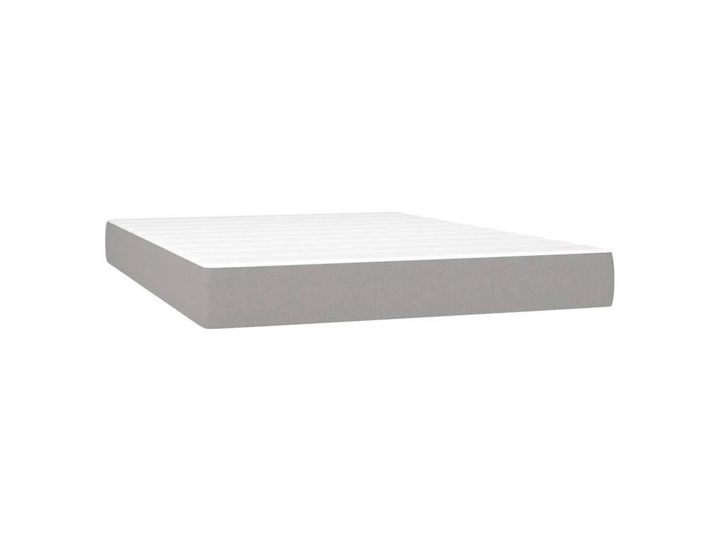 White Fabric Mattress, 140 x 190 cm