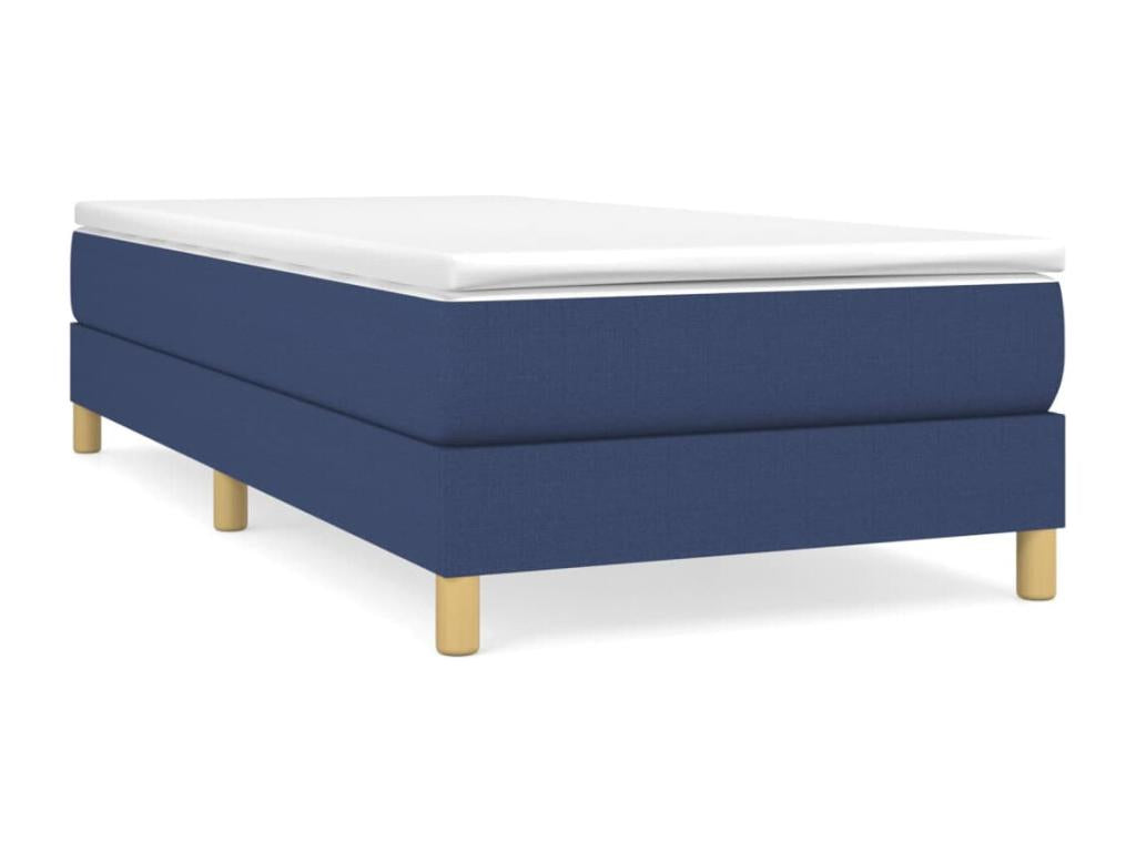 Blue Fabric Bed, 100 x 200 cm
