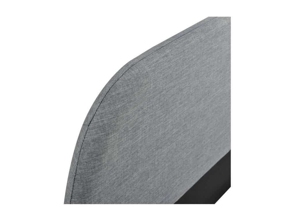 Gray Fabric Bed Frame