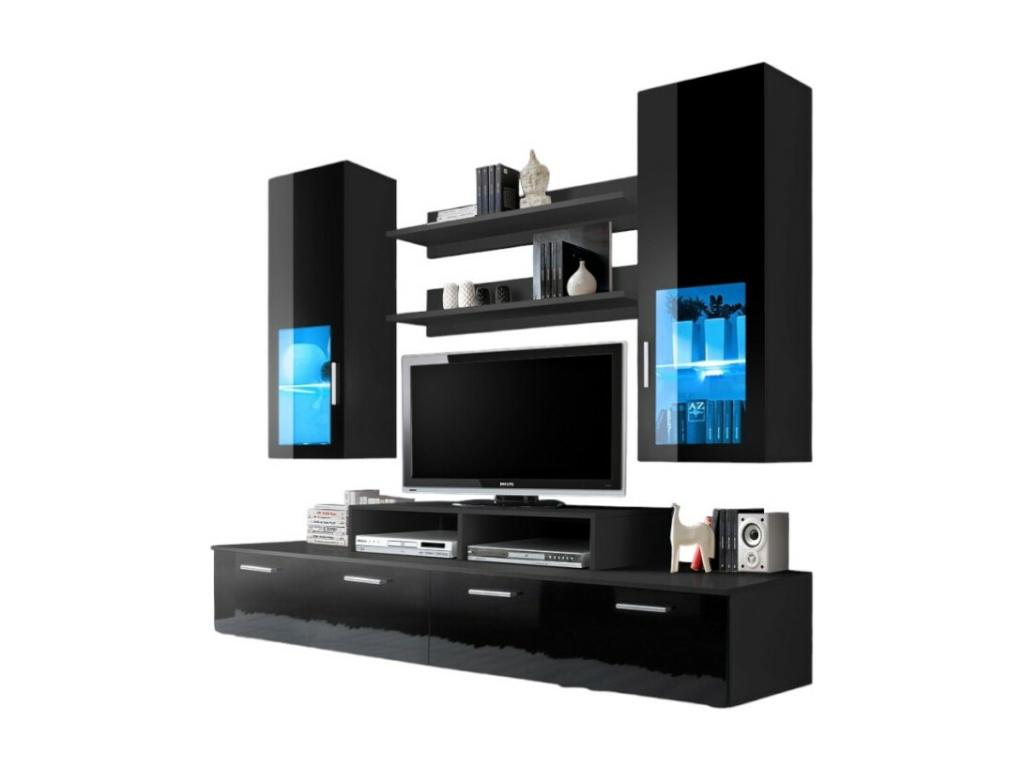 Black TV Stand