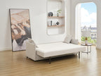 Beige Fabric Sofa Bed