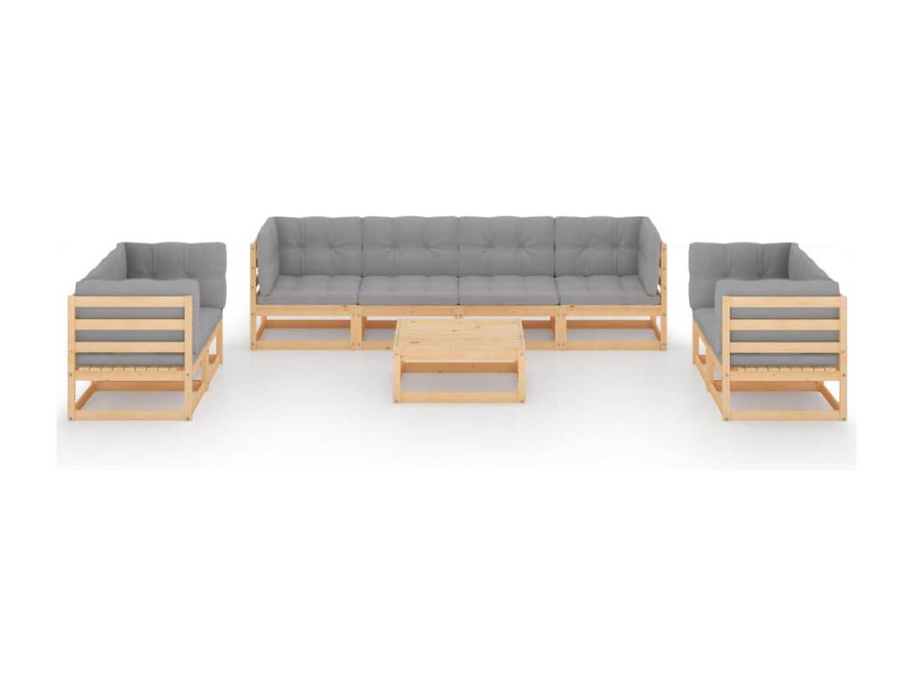 Brown Outdoor Furniture Set, 70 x 70 x 67 cm