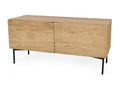 Beige Oak Wood Sideboard