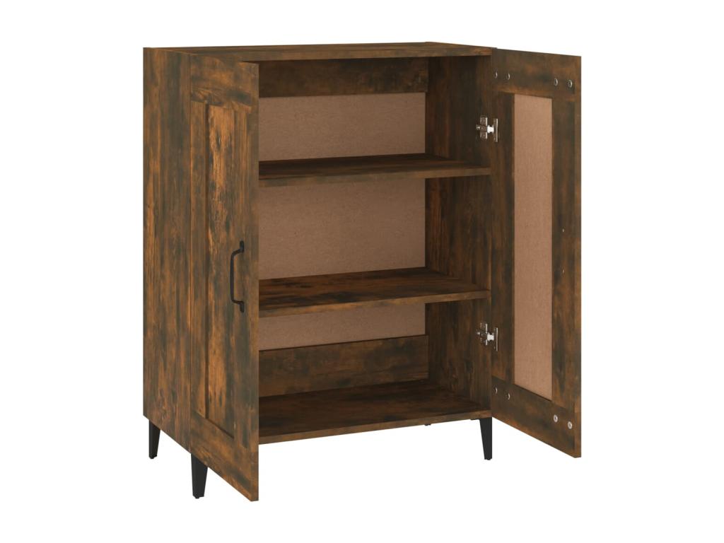 Brown Engineered Wood Sideboard, 69.5 x 34 x 90 cm