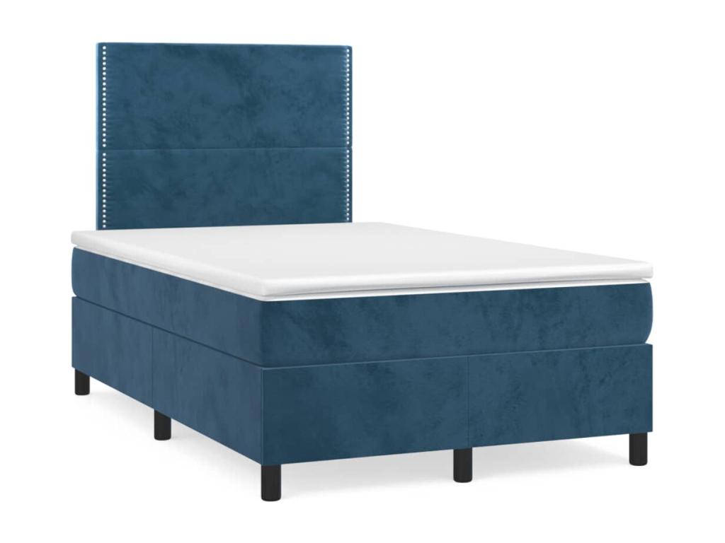 Blue Velvet Mattress, 120 x 190 cm
