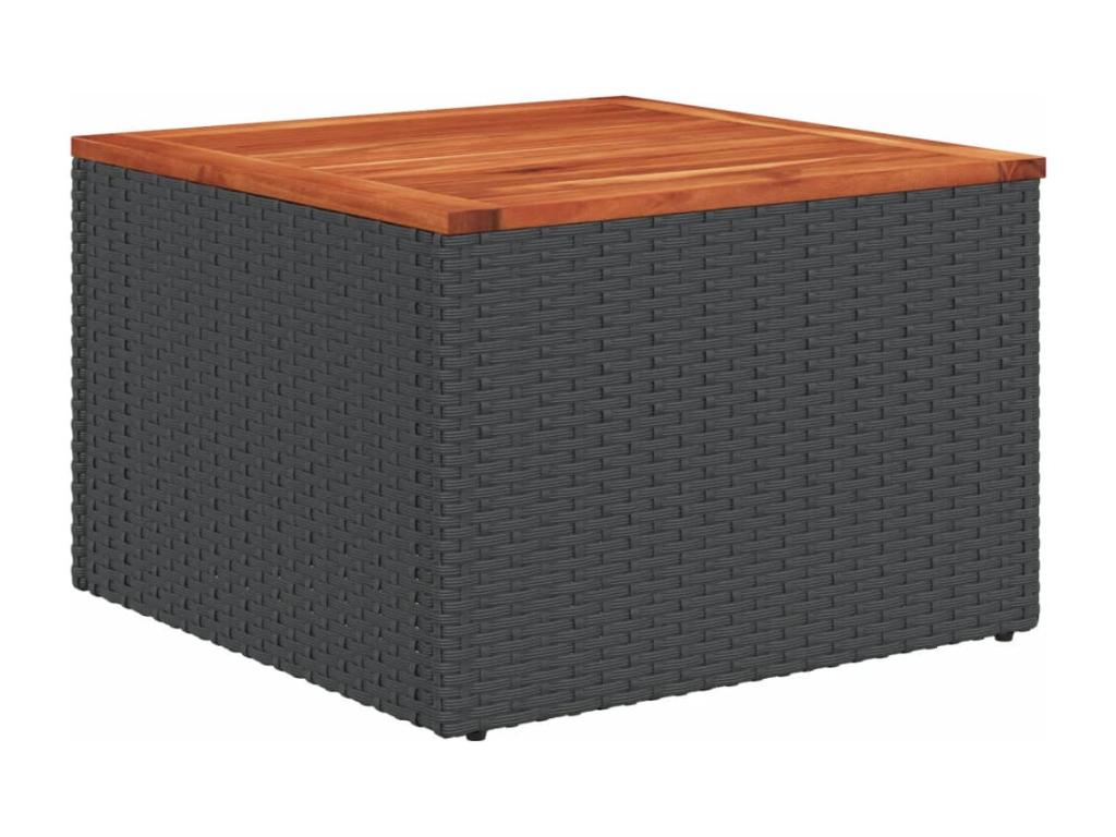 Black Woven Resin Wicker Outdoor Furniture Set - dlz1766582598458