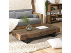 Brown Solid Wood Coffee Table