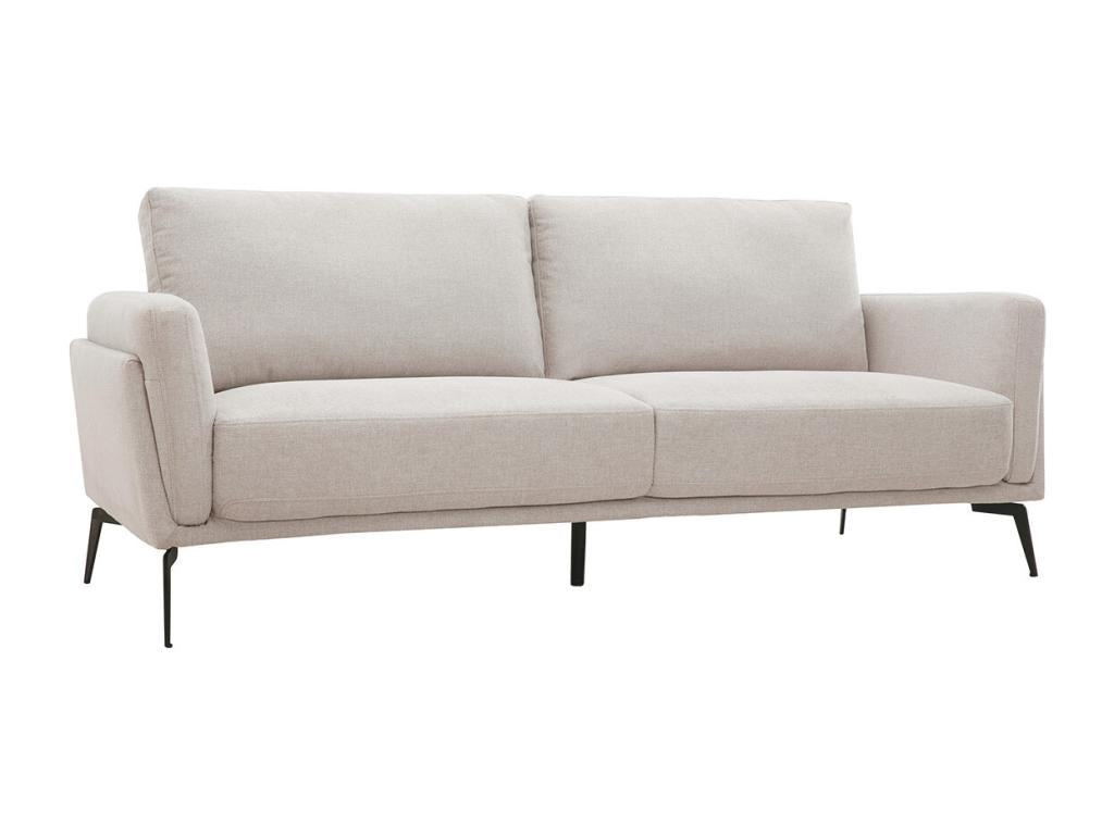 Beige Velvet Sofa