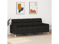 Black Fabric Sofa
