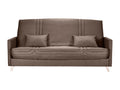 Brown Fabric Mattress, 130 x 190 cm