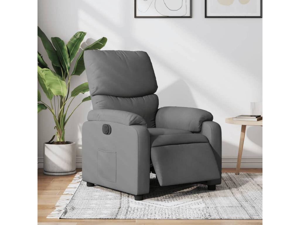 Gray Fabric Accent Chair - dlz1766582517635