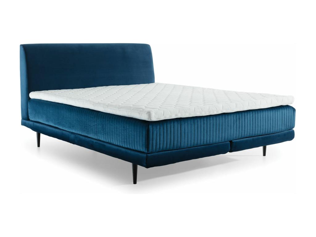 Blue Velvet Mattress, 140 x 200 cm