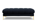 Blue Velvet Bench, 62 x 133 x 41 cm