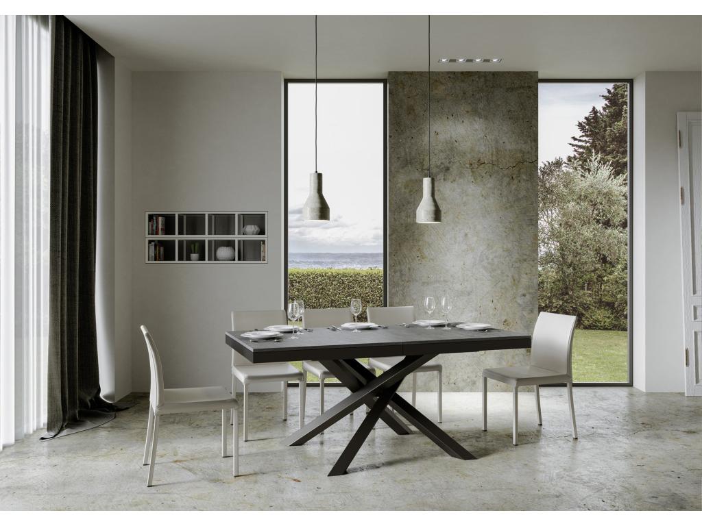 Gray Table, 90 x 160 cm