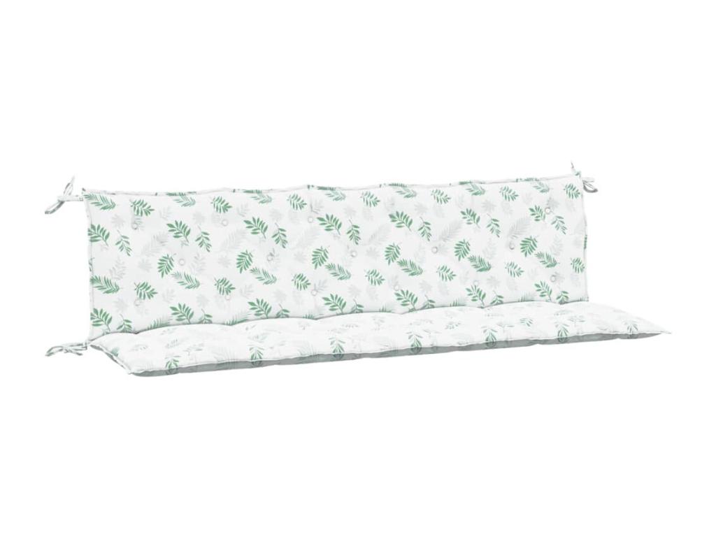 Green Fabric Bench