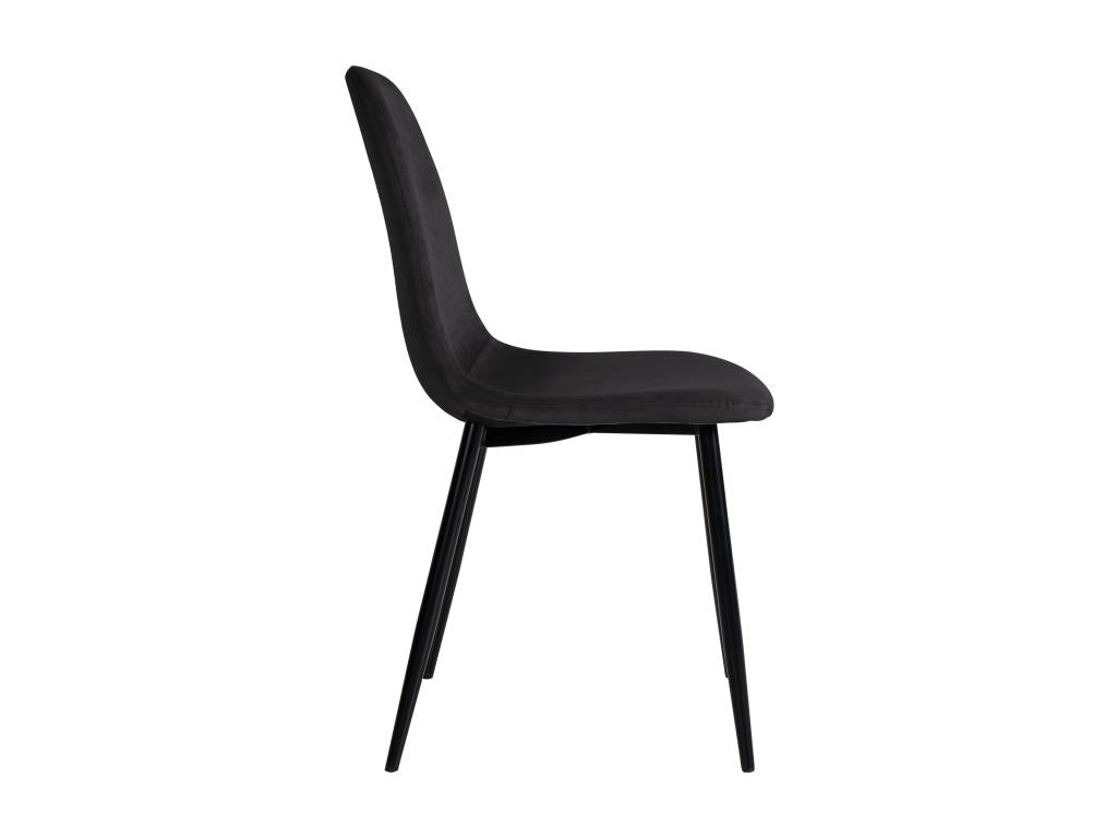 Black Velvet Chair