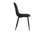 Black Velvet Chair
