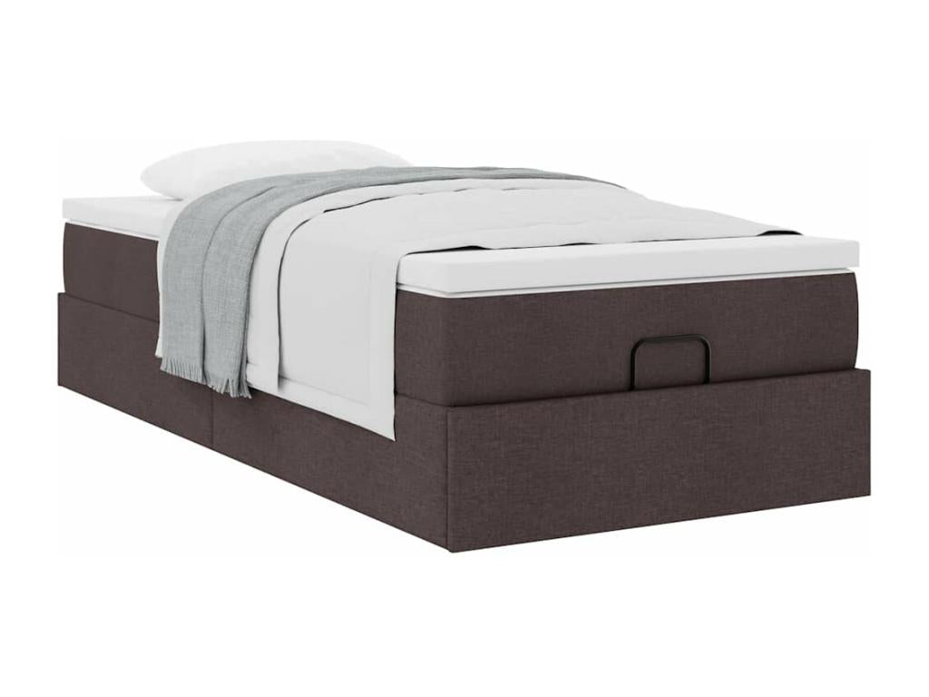 Brown Fabric Mattress, 80 x 200 cm