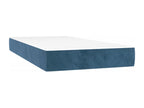 Blue Velvet Mattress, 120 x 190 cm
