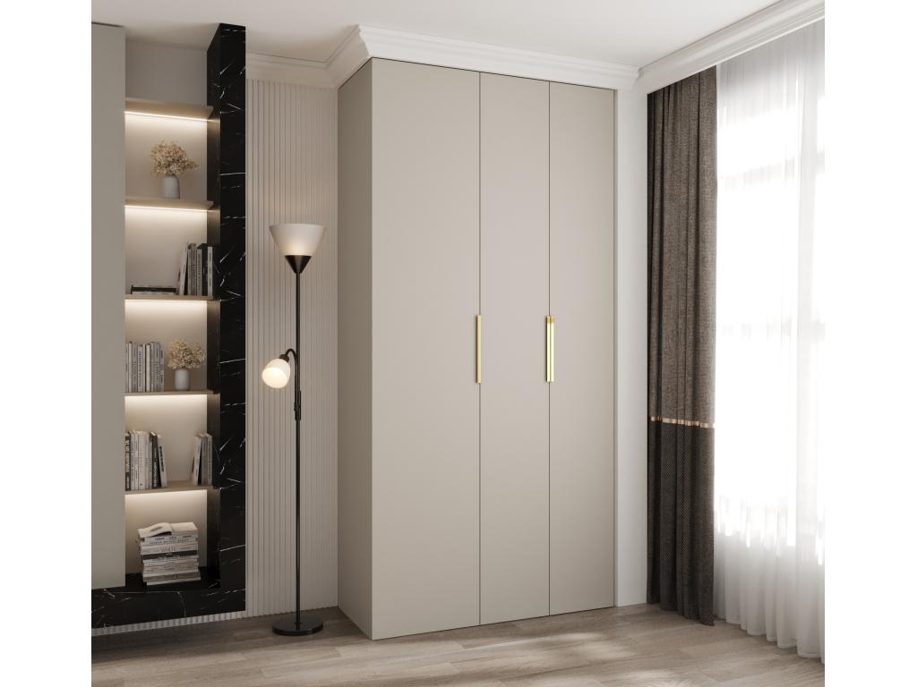 Gold Wardrobe, 120 x 40 x 245.5 cm