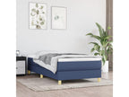 Blue Fabric Bed, 100 x 200 cm