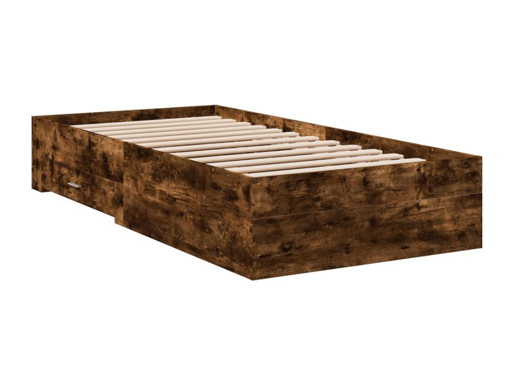 Brown Oak Wood Mattress, 100 x 200 cm