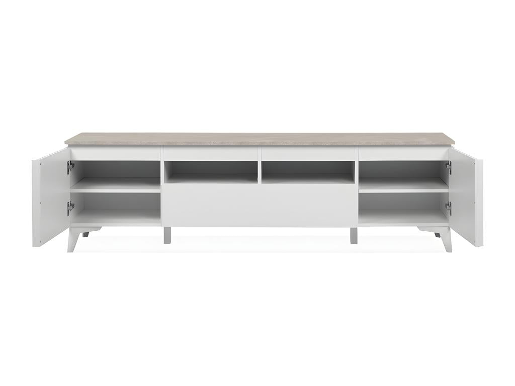 White TV Stand
