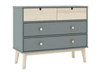 Green Pine Wood Dresser